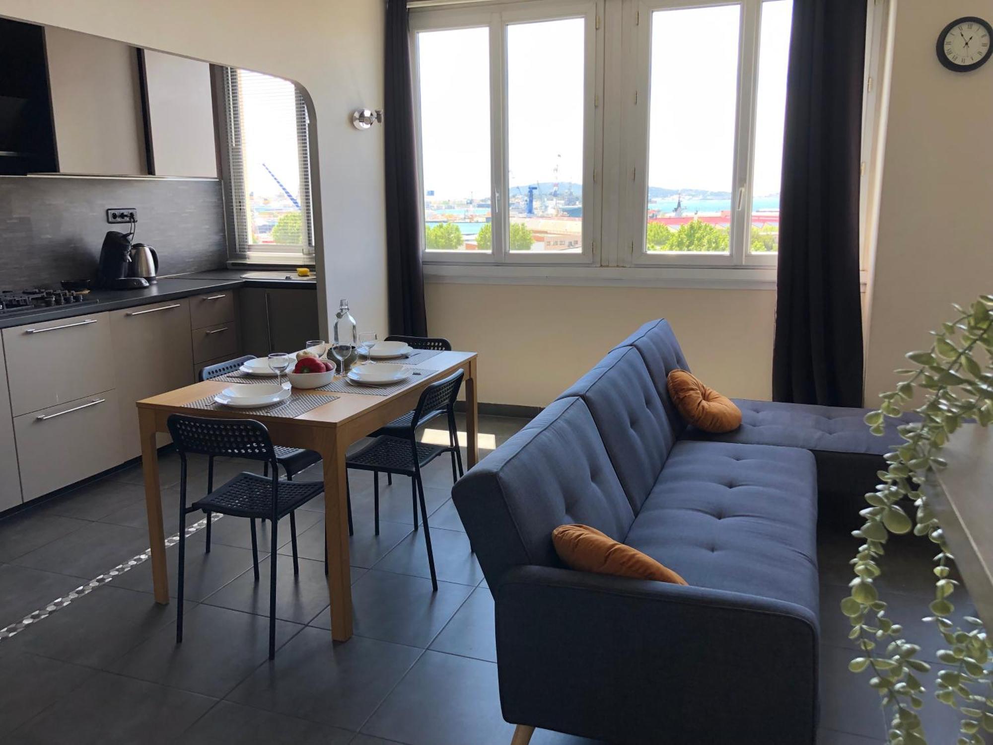 Tout Confort Toulon Centre Appartement 3 Chambres, Vue Sur La Rade Εξωτερικό φωτογραφία